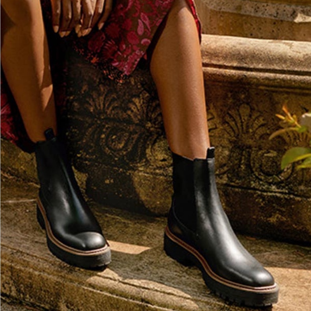 Sam Edelman Black Ankle Boots